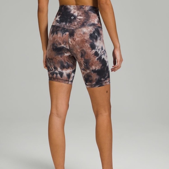 Lululemon Align Shorts 8” Diamond Dye Pink 4 - Picture 4 of 8